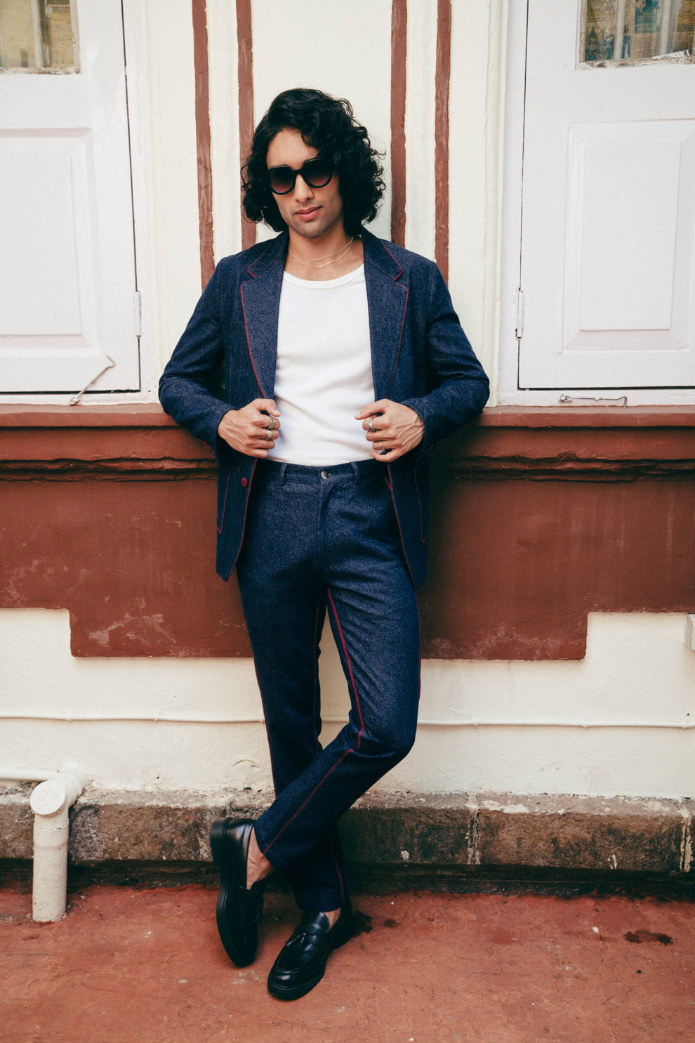 CHECK PANTS