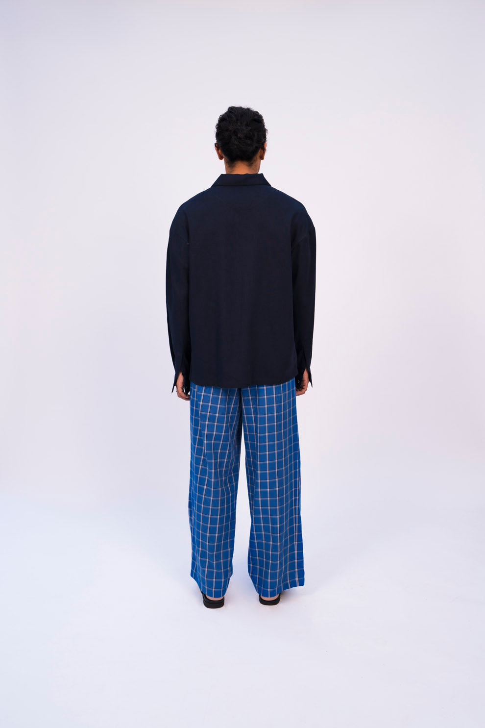 CHECK PANTS