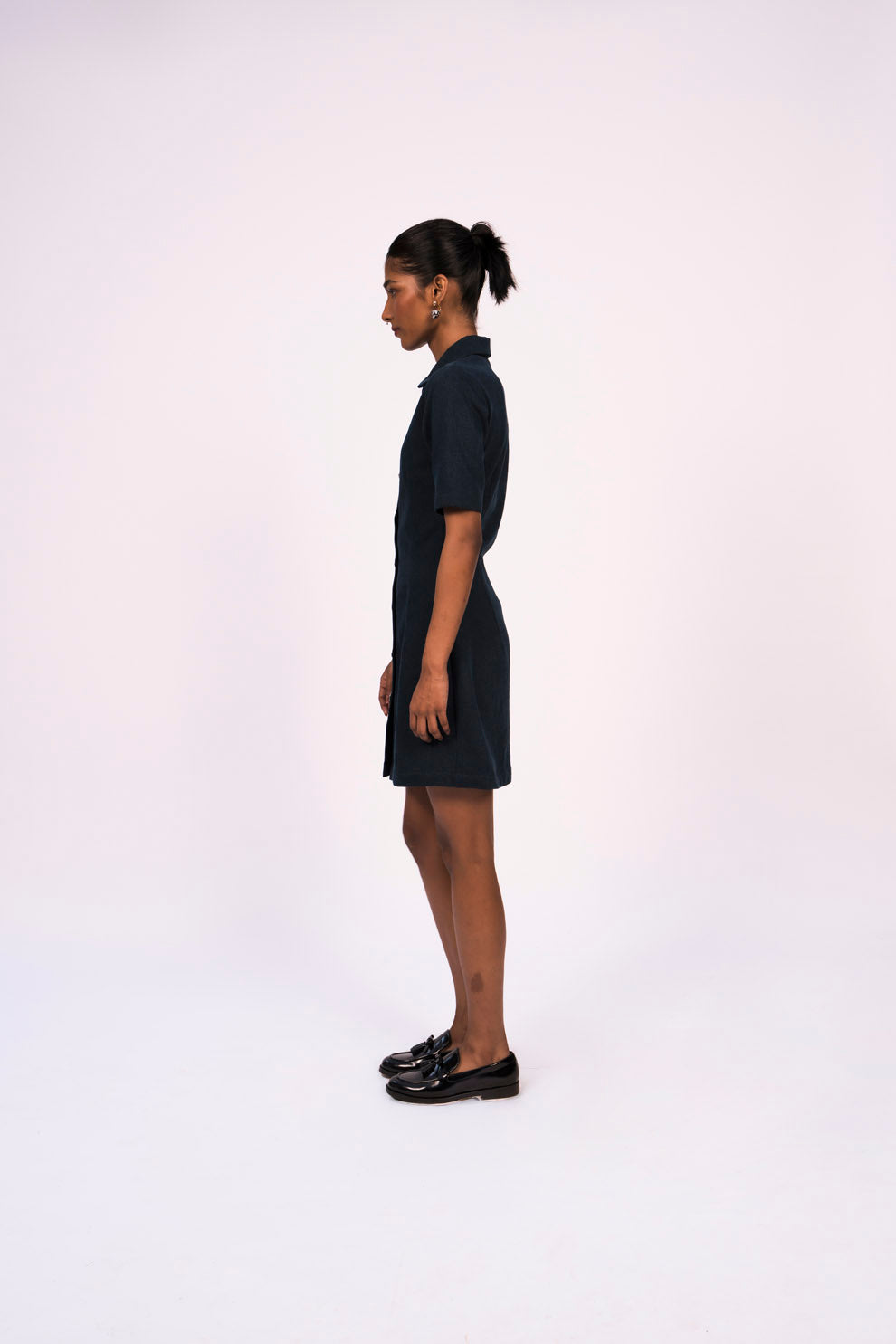 BUTTON DOWN DRESS