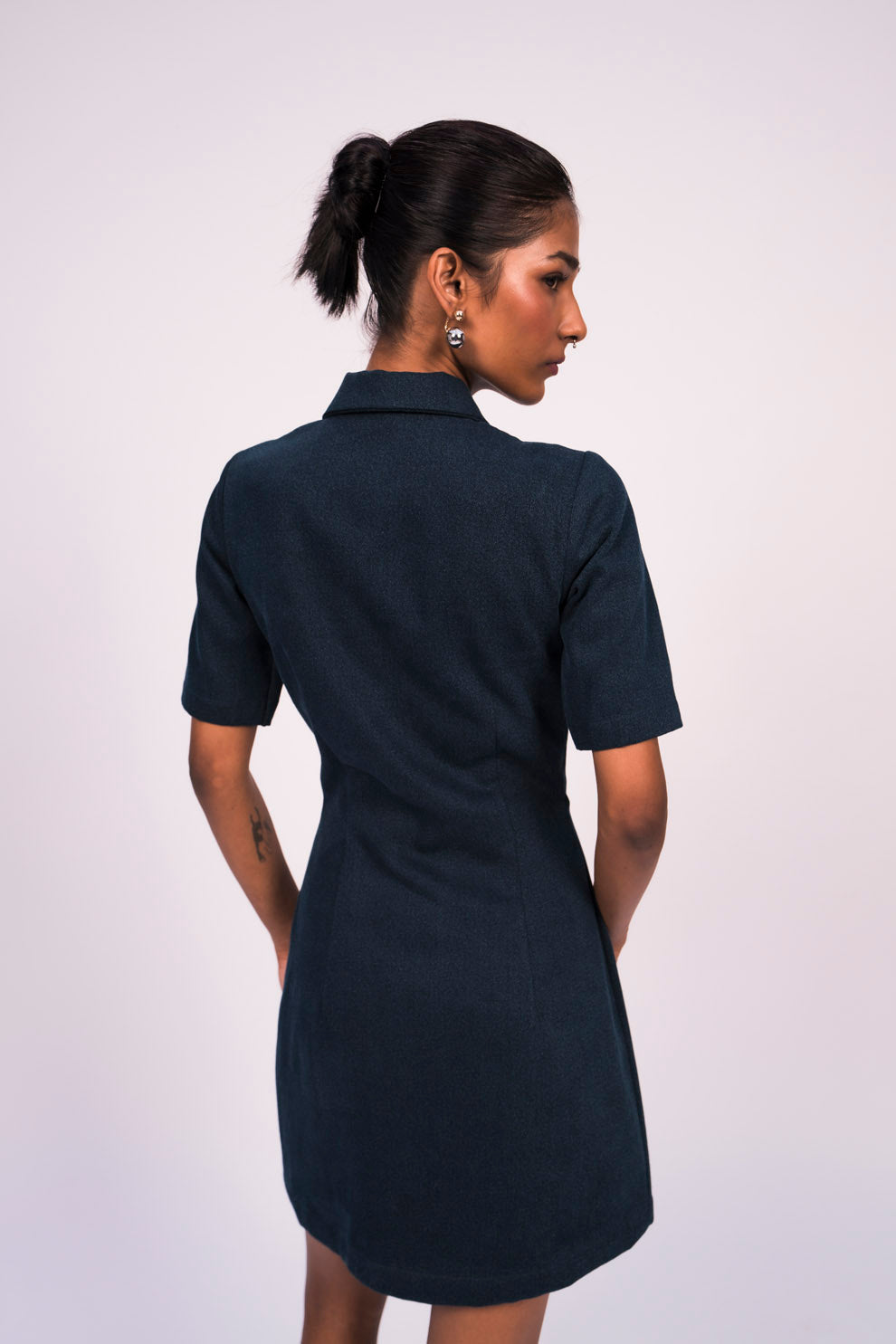 BUTTON DOWN DRESS