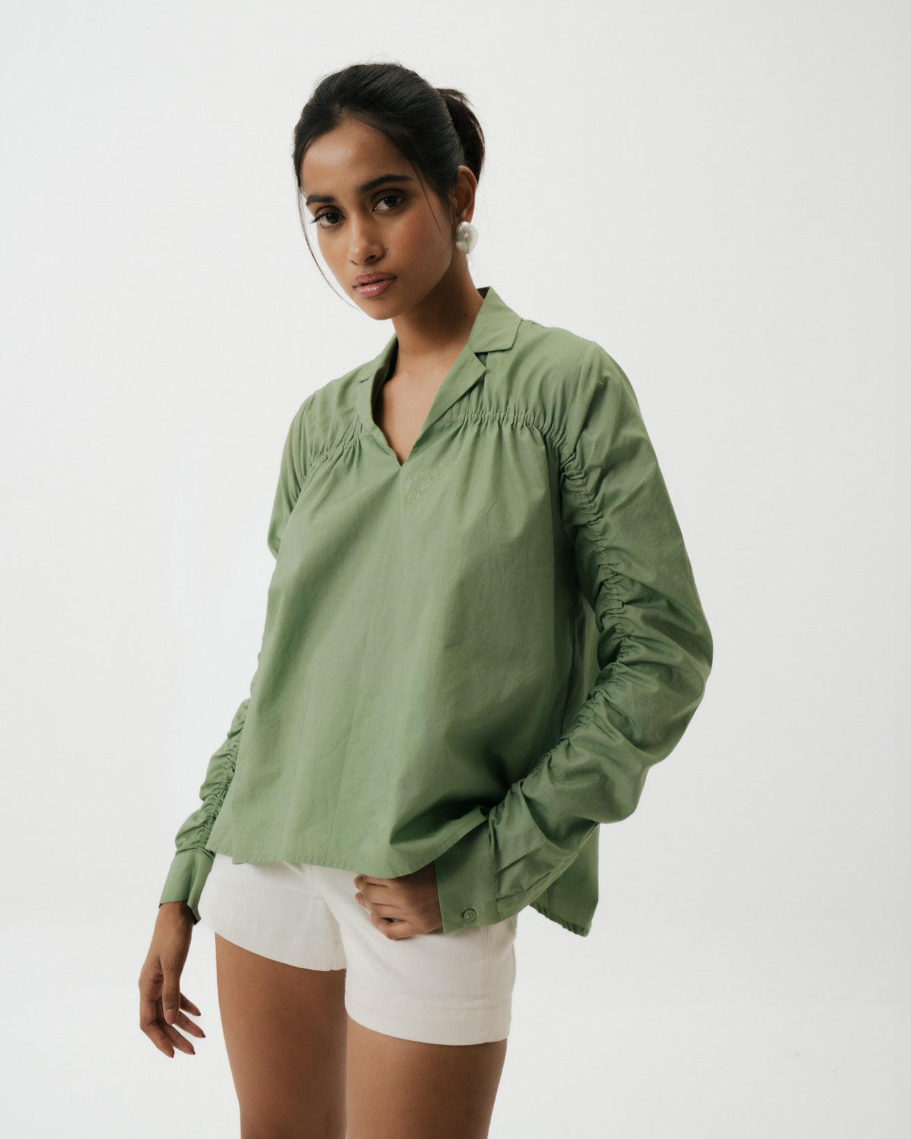 RIPPLE SHIRT (SAGE)