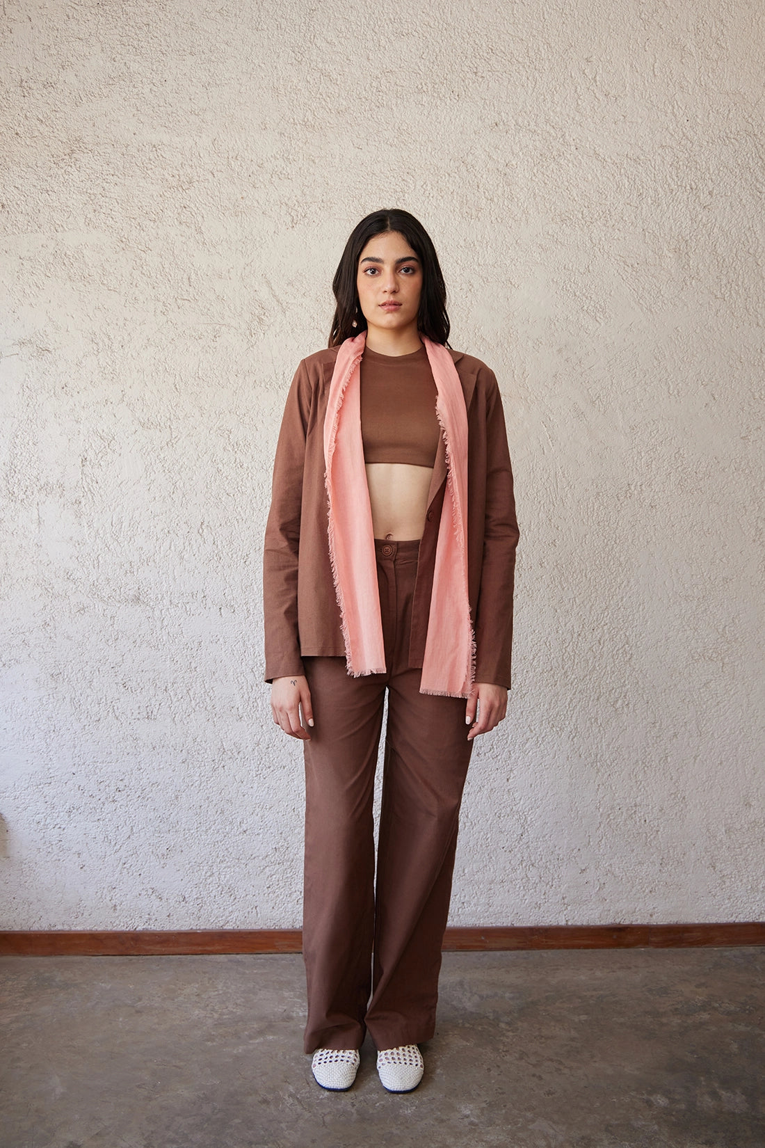 DOWNTOWN JACKET IN COCOA