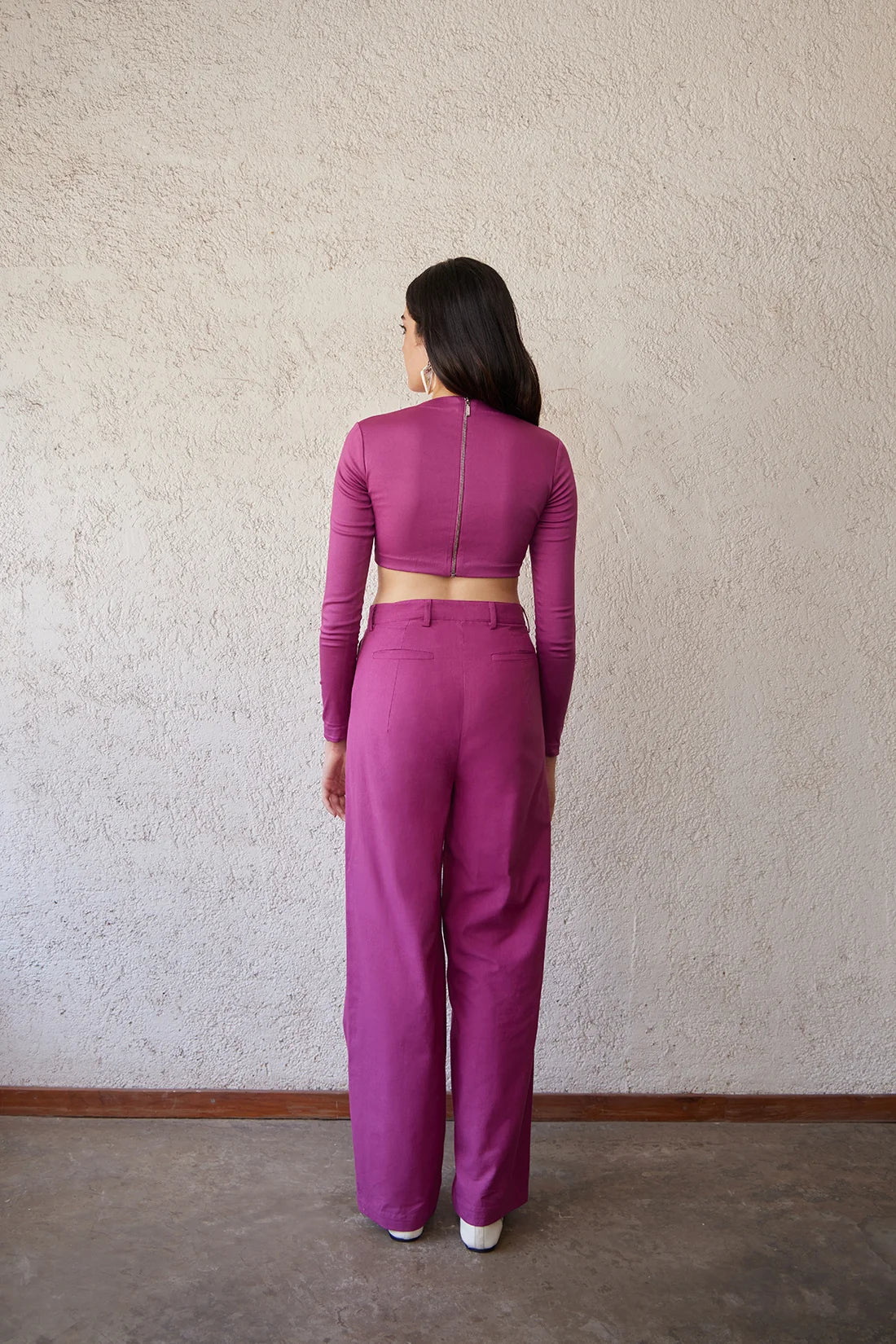 DOWNTOWN PANTS IN BERRY