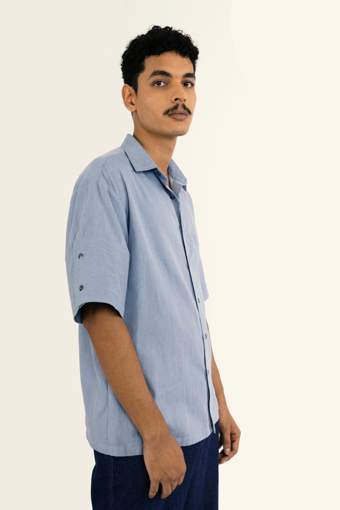 SOFT SHIRTING DENIM UNISEX SHIRT