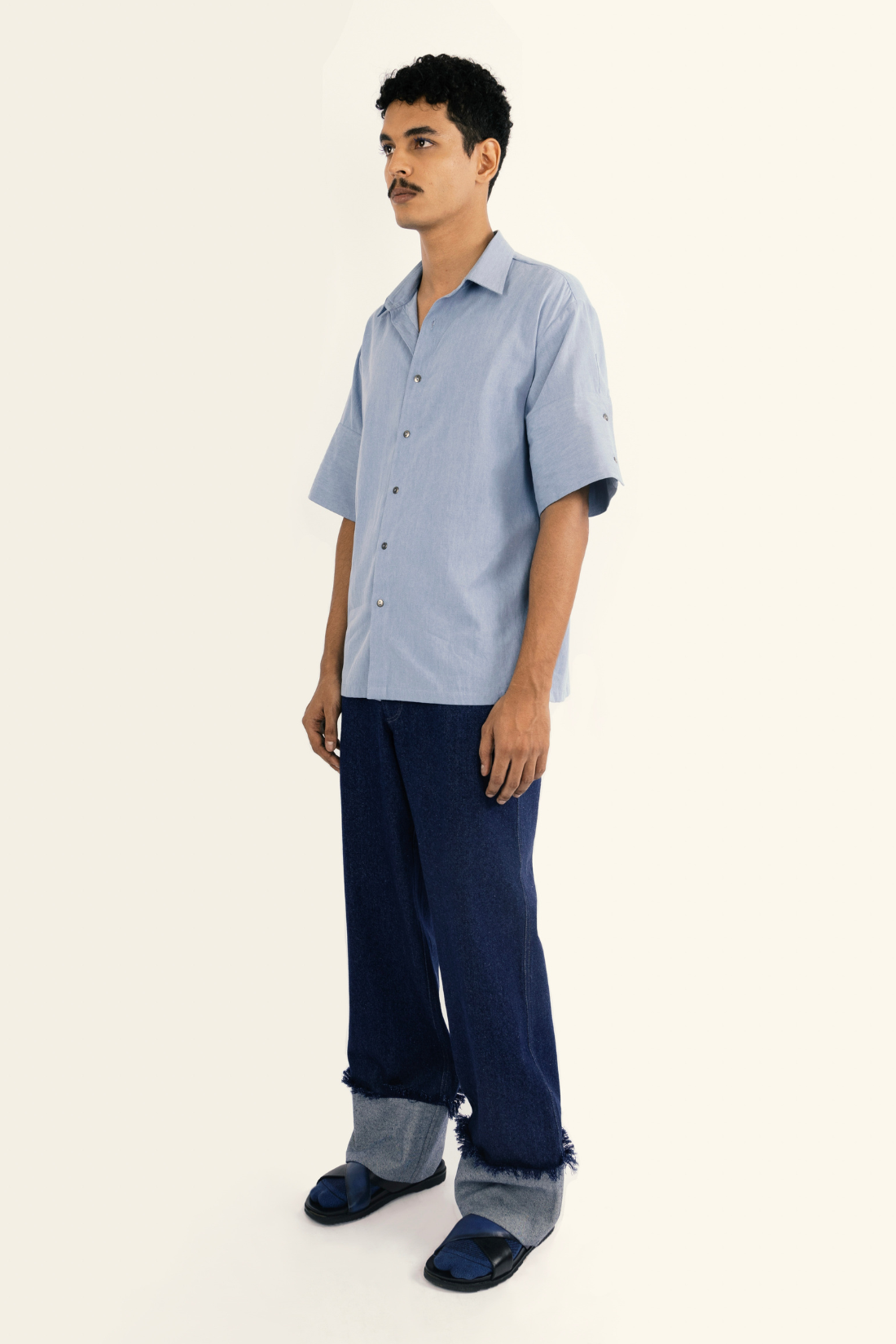 SOFT SHIRTING DENIM UNISEX SHIRT