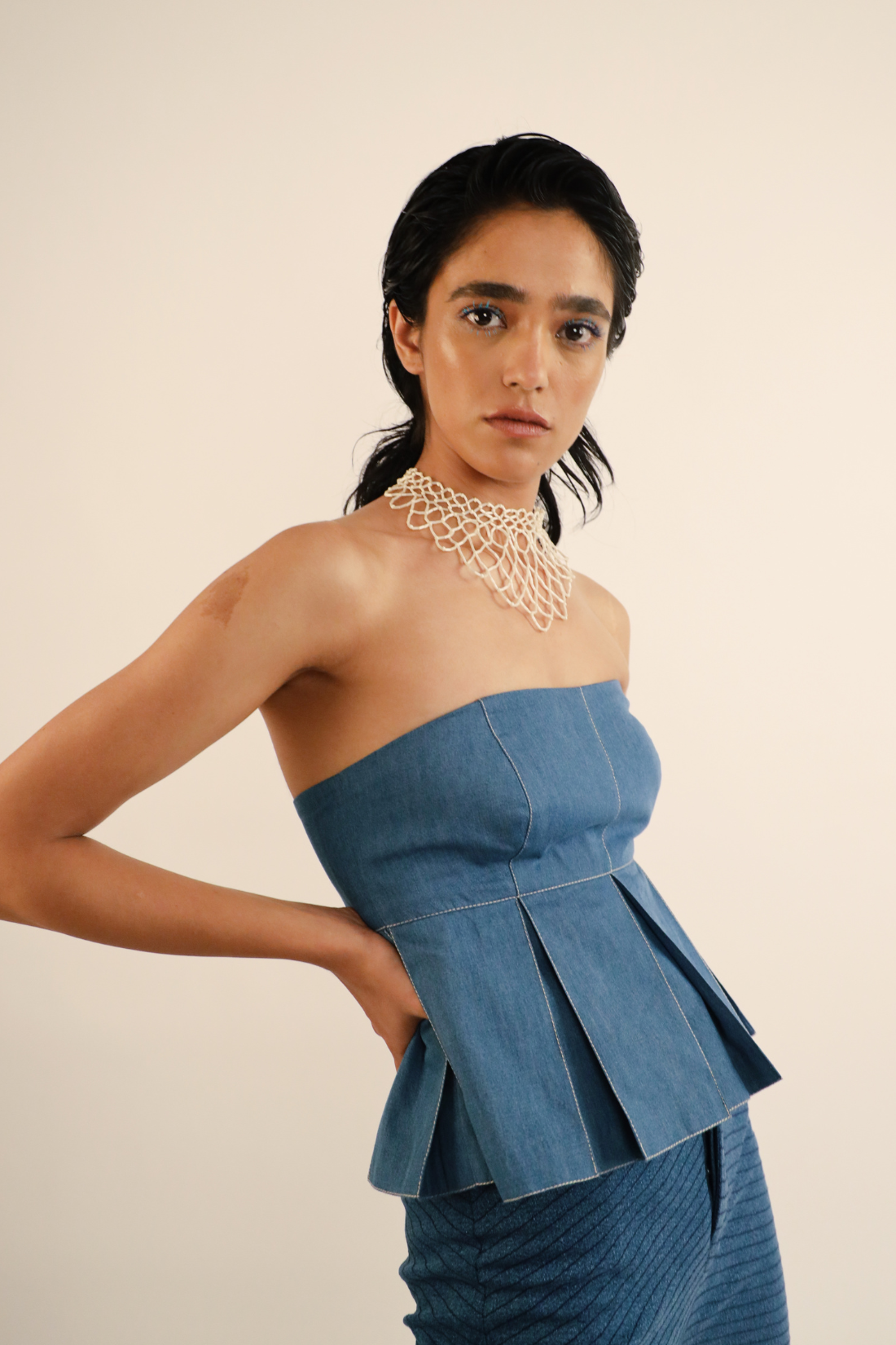 AIR LIGHT BOX PLEAT TOP