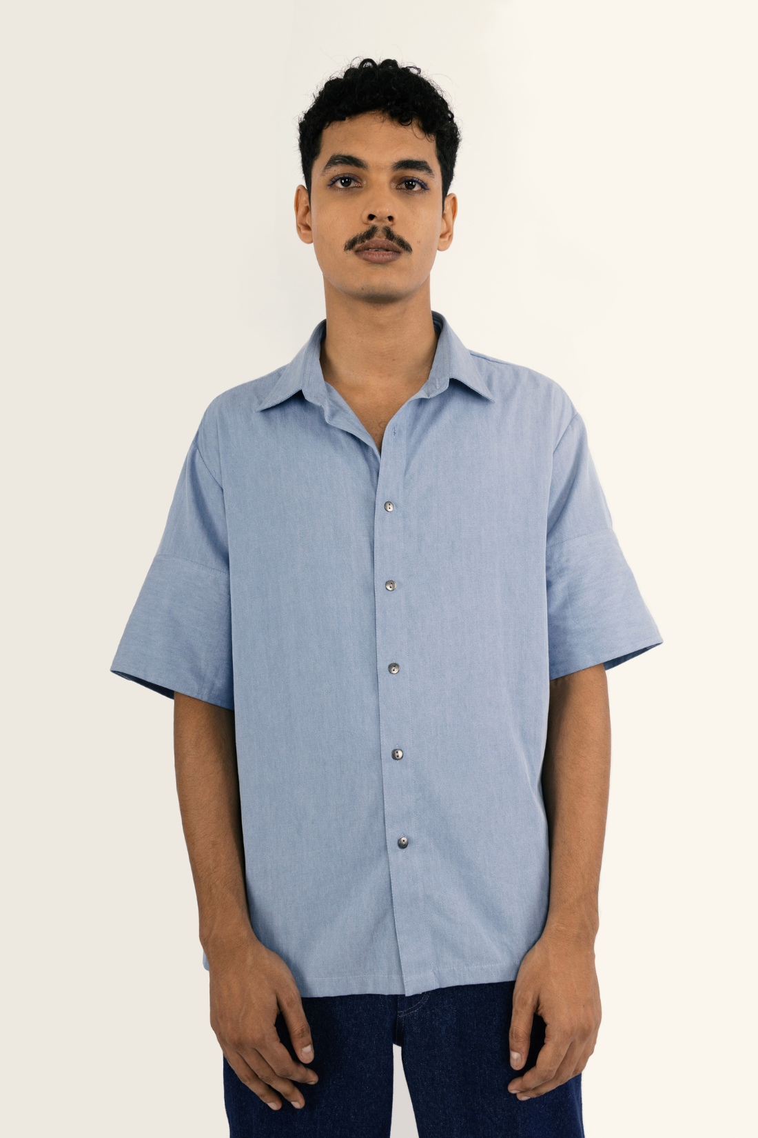 SOFT SHIRTING DENIM UNISEX SHIRT