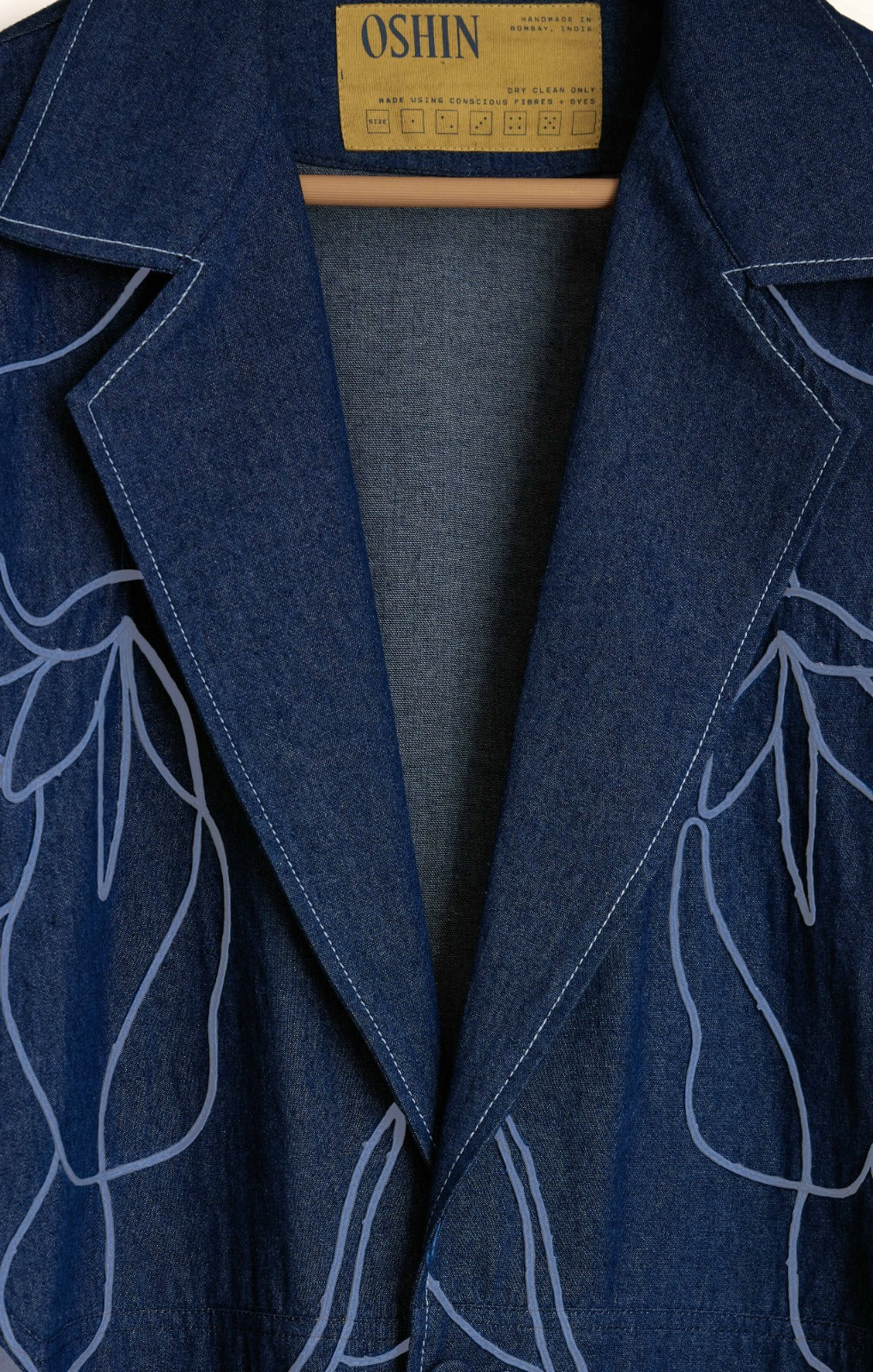 HEX PANELED DUSTER JACKET