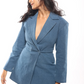 MONIKA PANWAR IN DRAPED BLAZER DRESS