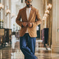 BROWN CHECK JACKET