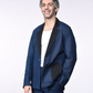 JIM SARBH IN BLACK CONTRAST JACKET SET