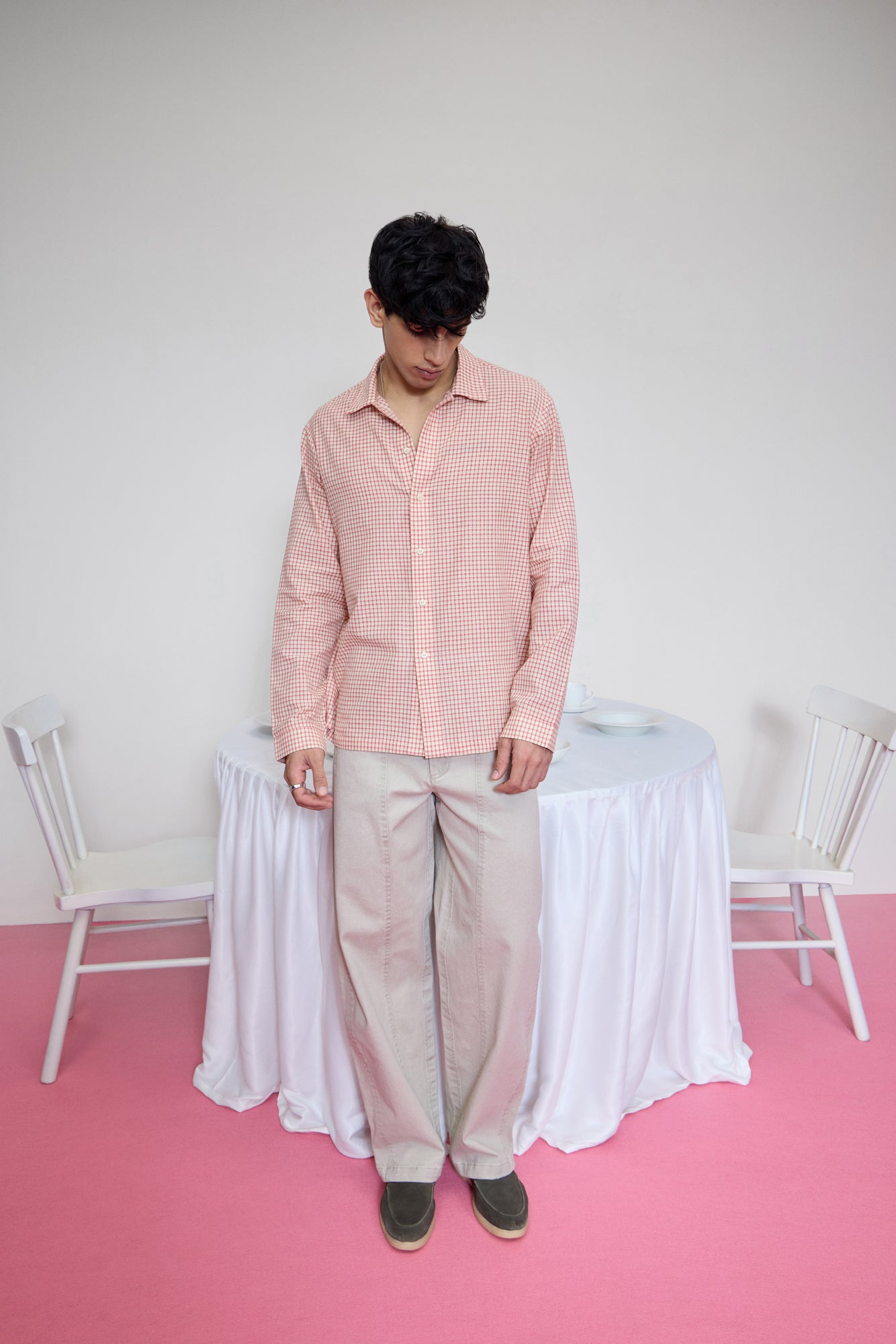 MICRO CHECK SHIRT