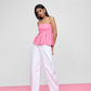 BOX PLEAT TOP (PINK)