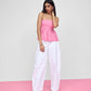BOX PLEAT TOP (PINK)