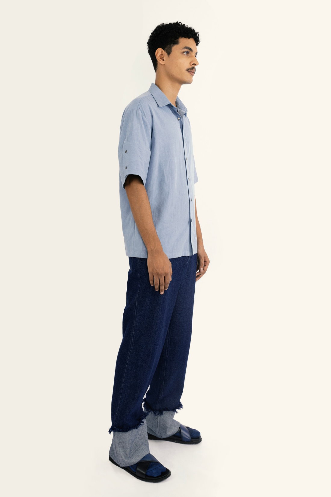 INVERTED HEM PANTS