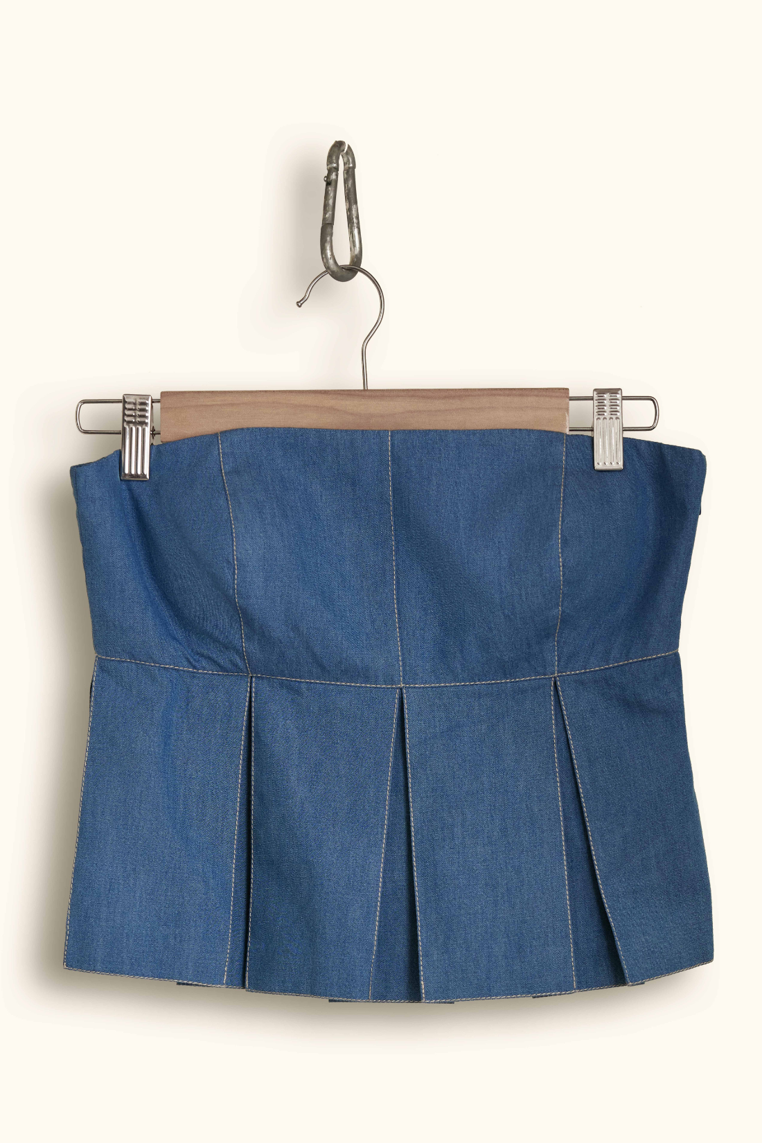 Air Light Box Pleat Top