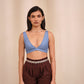 Mila Bralette in Blue